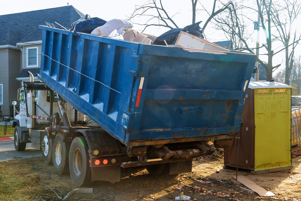 Site cleanout cleared by Redline Junk Removal